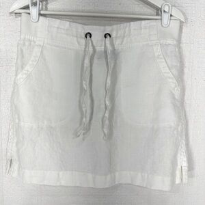 Athleta White Mini Skirt